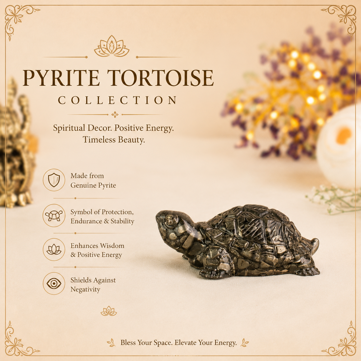 Pyrite Tortoise