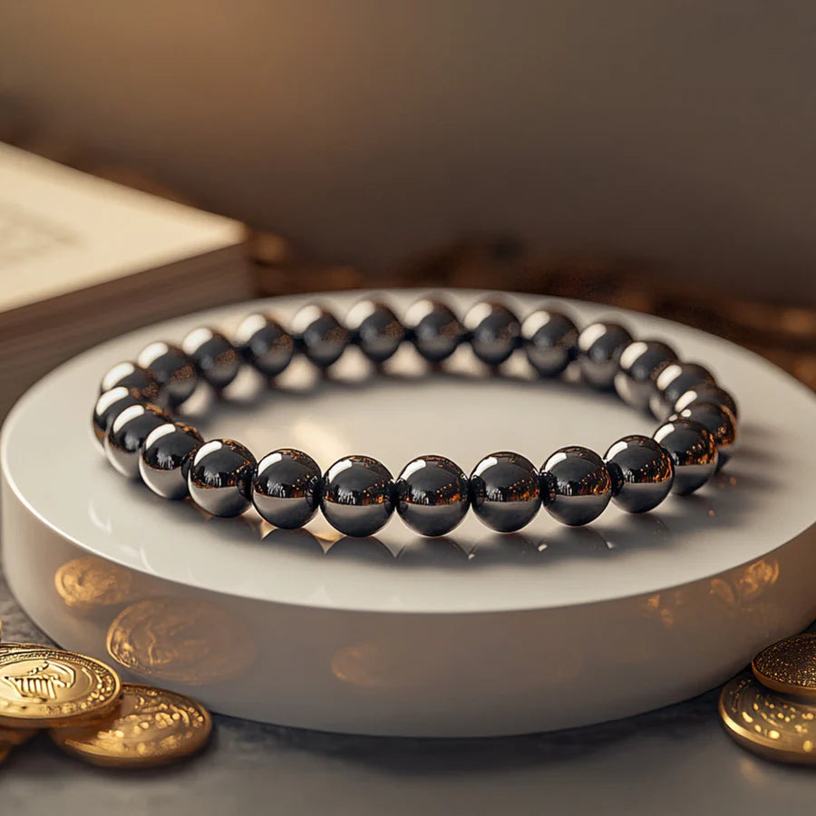 Karz Mukti Bracelet with FREE Raw Selenite Plate