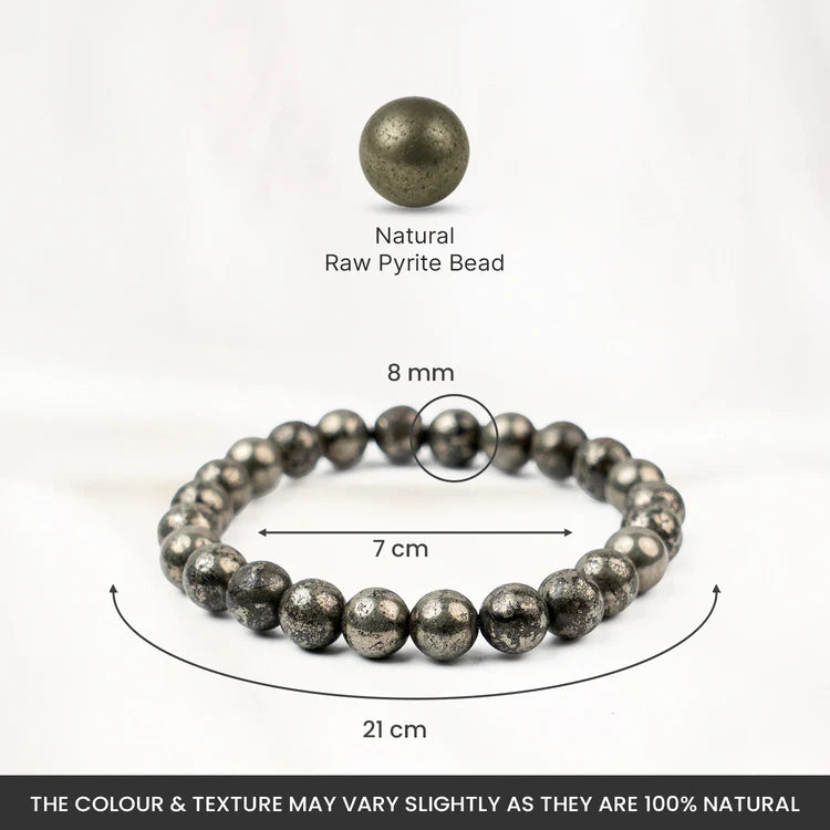 Raw Pyrite Bracelet